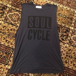 Men’s Navy Large SoulCycle Cotton Tank